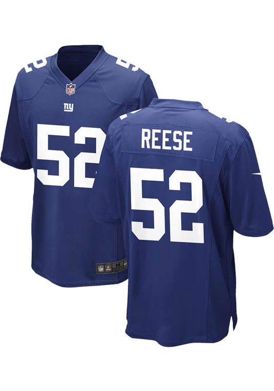 Arvell Reese New York Giants 2026 NFL Draft First Round Pick No. 5 Jersey - Royal Blue