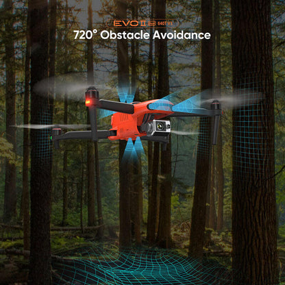 Autel Robotics EVO II Dual 640T V3 Thermal Imaging Drone 640x512 Infrared 8K Camera Rugged Bundle GPS Professional Quadcopter RTF