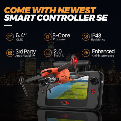 Autel Robotics EVO II Dual 640T V3 Thermal Imaging Drone 640x512 Infrared 8K Camera Rugged Bundle GPS Professional Quadcopter RTF