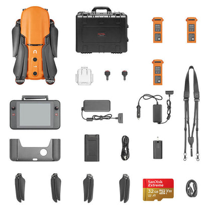 Autel Robotics EVO II Dual 640T V3 Thermal Imaging Drone 640x512 Infrared 8K Camera Rugged Bundle GPS Professional Quadcopter RTF
