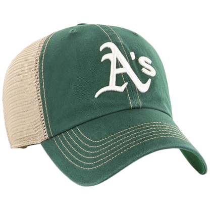 '47 BRAND OAKLAND ATHLETICS TRAWLER 47 CLEAN UP ADJUSTABLE HAT