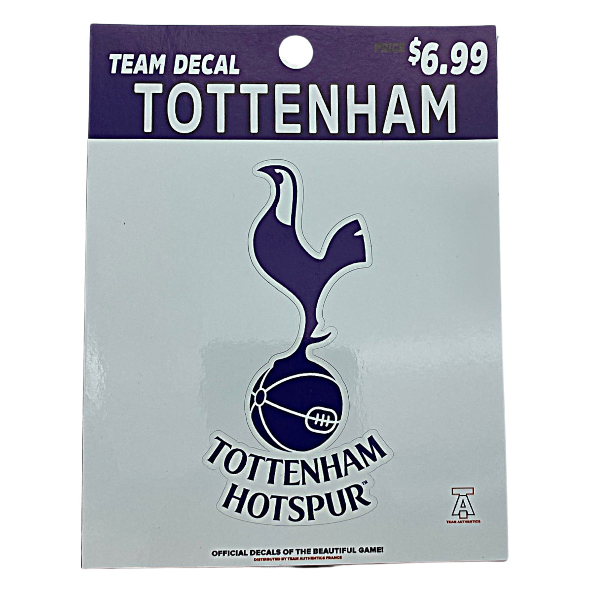TEAM AUTHENTICS TOTTENHAM HOTSPURS TEAM CREST DECAL