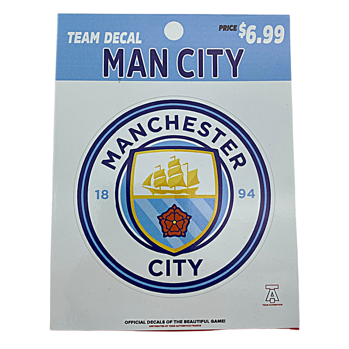 TEAM AUTHENTICS Manchester City TEAM CREST DECAL