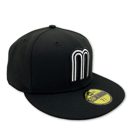 NEW ERA OFFICIAL MEXICO 59FIFTY FITTED HAT-BLACK