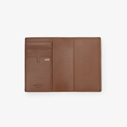 Burberry Check Passport Holder in Archive Beige