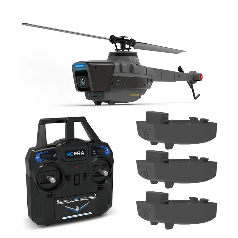 Black Bee Single Prop Aileronless Helicopter C128 6 Axis 4CH 2.4G Electronic Gyroscope