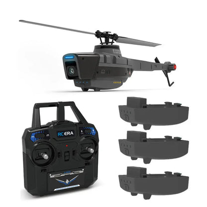 Black Bee Single Prop Aileronless Helicopter C128 6 Axis 4CH 2.4G Electronic Gyroscope