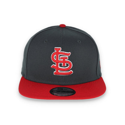 New Era ST Louis Cardinals 2-Tone Color Pack 9FIFTY Snapback Hat- Grey/Scarlet