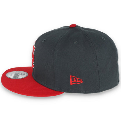 New Era ST Louis Cardinals 2-Tone Color Pack 9FIFTY Snapback Hat- Grey/Scarlet