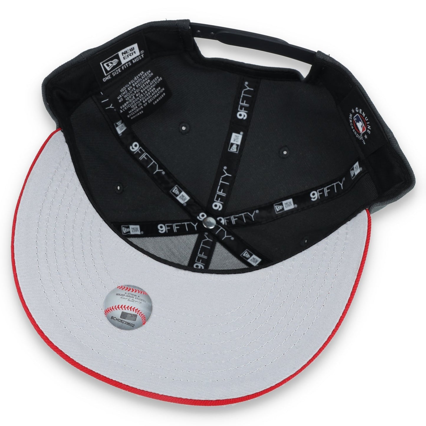 New Era ST Louis Cardinals 2-Tone Color Pack 9FIFTY Snapback Hat- Grey/Scarlet