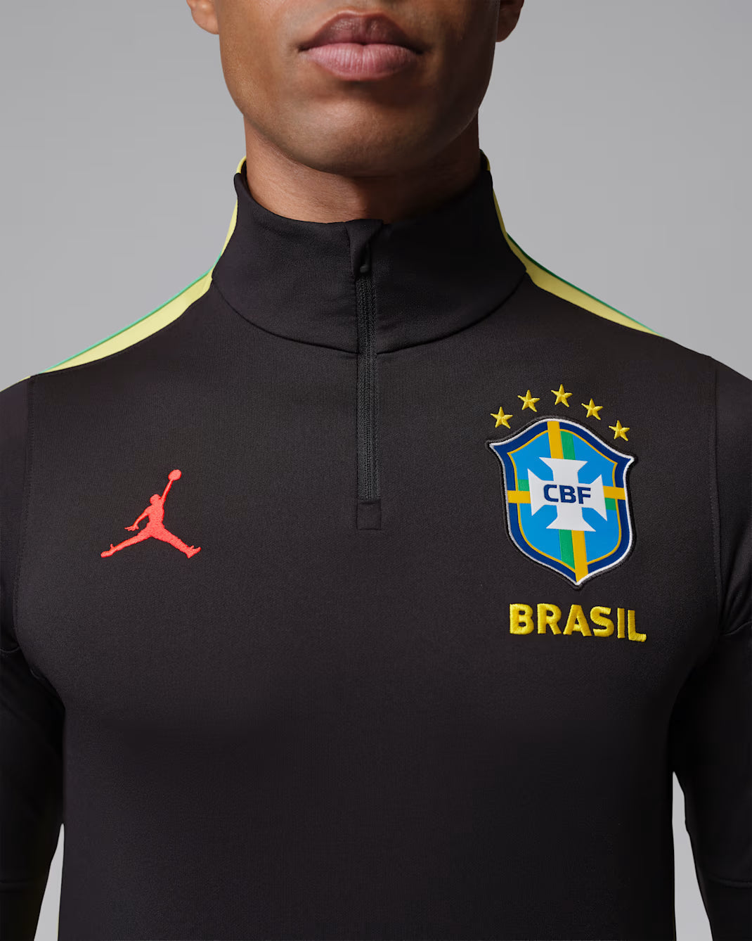 Brazil Strike Men's Nike Dri-FIT Soccer Drill Top
