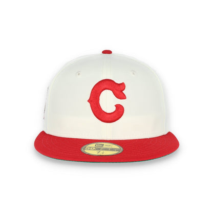 New Era Cleveland Indians 1935 All Star Game Patch 59FIFTY Fitted Ivory Hat