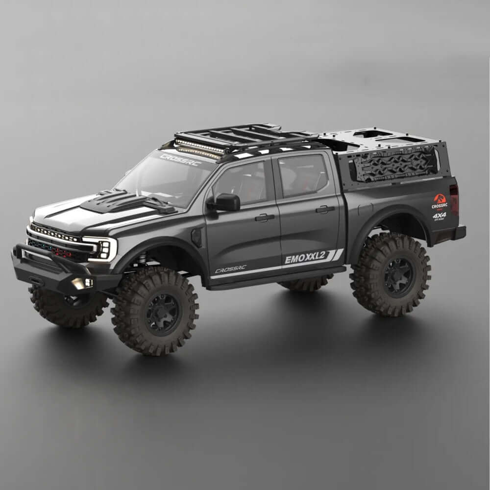 CROSSRC EMO XX2 XXL2 1/5 Scale 4WD 6WD Brushless RC Rock Crawler Steel Chassis ARTR/RTR