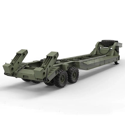 CROSSRC BC8 HG 1/12 Scale RC Military Tractor Truck Tail Lift Flat Trailer RTR