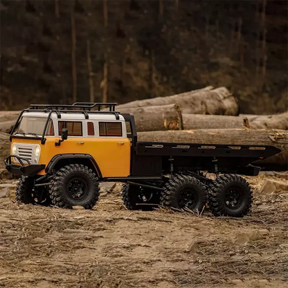 CROSSRC EMO JT6 1/10 Scale 6WD 6x6 RC Crawler Flatbed Truck Trailer Off-Road RTR