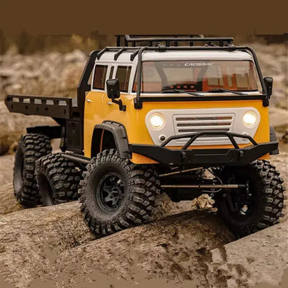CROSSRC EMO JT6 1/10 Scale 6WD 6x6 RC Crawler Flatbed Truck Trailer Off-Road RTR