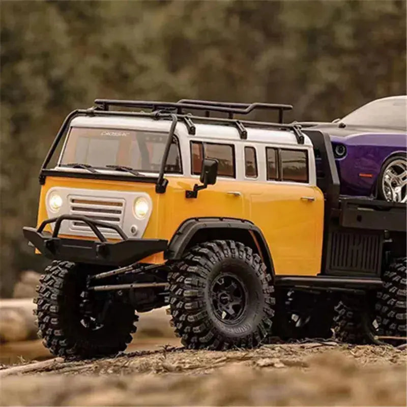 CROSSRC EMO JT6 1/10 Scale 6WD 6x6 RC Crawler Flatbed Truck Trailer Off-Road RTR