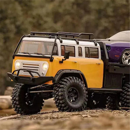 CROSSRC EMO JT6 1/10 Scale 6WD 6x6 RC Crawler Flatbed Truck Trailer Off-Road RTR