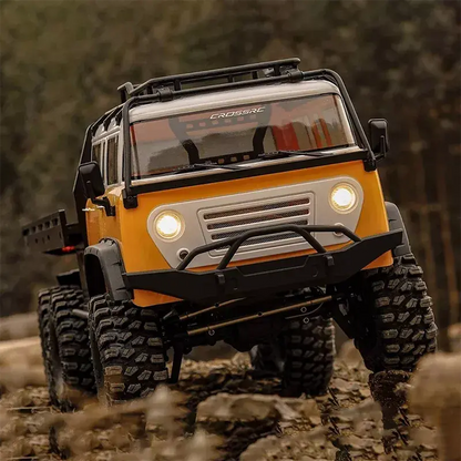 CROSSRC EMO JT6 1/10 Scale 6WD 6x6 RC Crawler Flatbed Truck Trailer Off-Road RTR