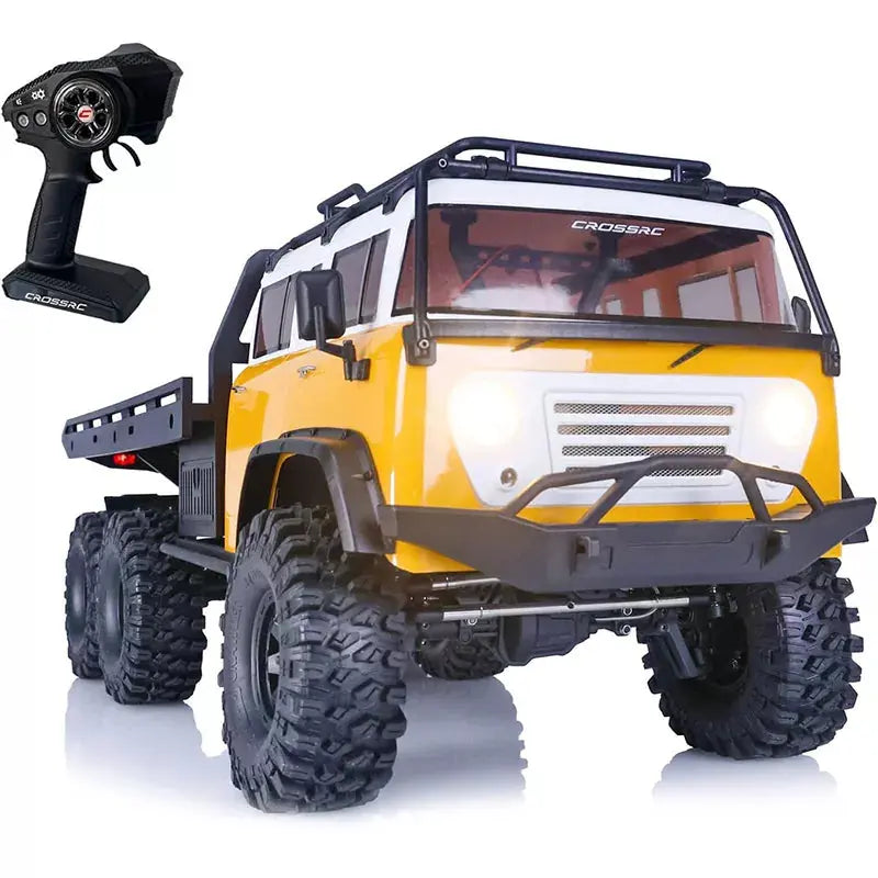 CROSSRC EMO JT6 1/10 Scale 6WD 6x6 RC Crawler Flatbed Truck Trailer Off-Road RTR
