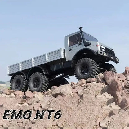 CROSSRC EMO NT6 Unimog 1/10 Scale 6WD 6x6 RC Off-Road Crawler Simulation Truck RTR