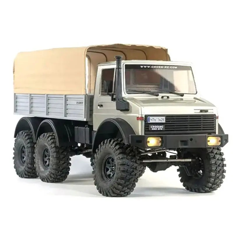 CROSSRC EMO NT6 Unimog 1/10 Scale 6WD 6x6 RC Off-Road Crawler Simulation Truck RTR
