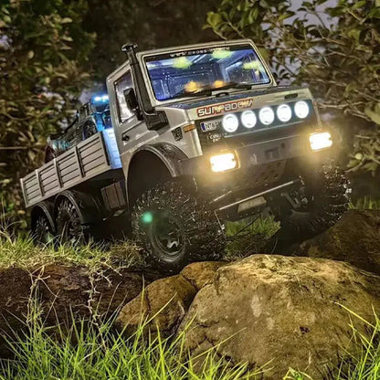 CROSSRC EMO NT6 Unimog 1/10 Scale 6WD 6x6 RC Off-Road Crawler Simulation Truck RTR