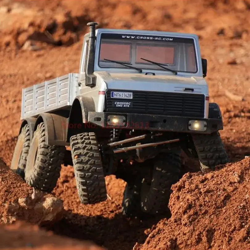 CROSSRC EMO NT6 Unimog 1/10 Scale 6WD 6x6 RC Off-Road Crawler Simulation Truck RTR