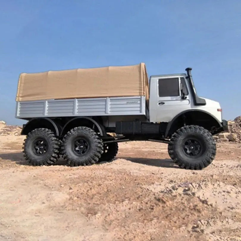 CROSSRC EMO NT6 Unimog 1/10 Scale 6WD 6x6 RC Off-Road Crawler Simulation Truck RTR