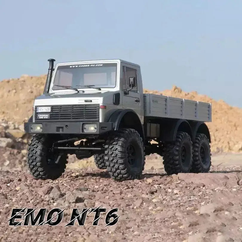 CROSSRC EMO NT6 Unimog 1/10 Scale 6WD 6x6 RC Off-Road Crawler Simulation Truck RTR