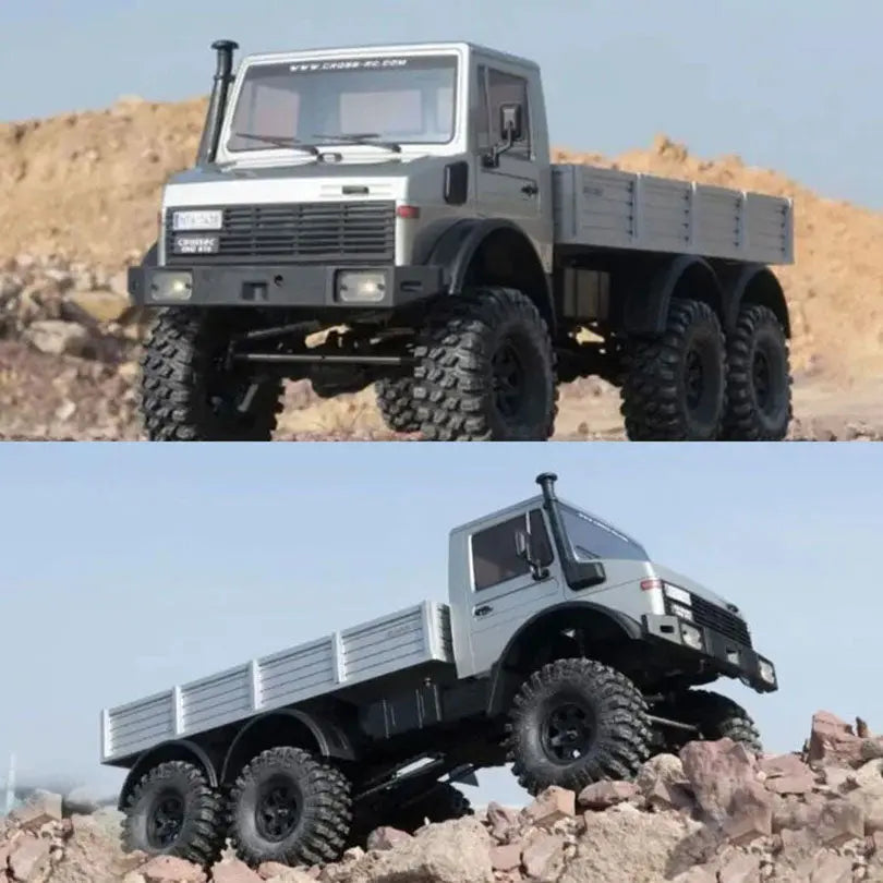 CROSSRC EMO NT6 Unimog 1/10 Scale 6WD 6x6 RC Off-Road Crawler Simulation Truck RTR