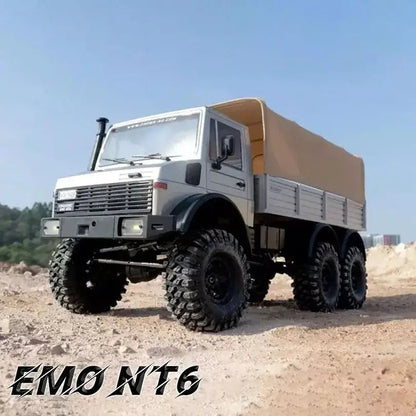 CROSSRC EMO NT6 Unimog 1/10 Scale 6WD 6x6 RC Off-Road Crawler Simulation Truck RTR