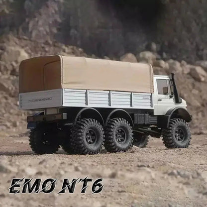 CROSSRC EMO NT6 Unimog 1/10 Scale 6WD 6x6 RC Off-Road Crawler Simulation Truck RTR