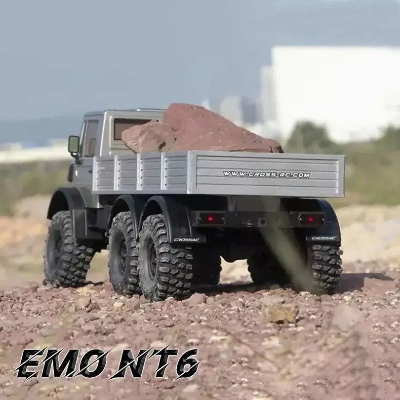 CROSSRC EMO NT6 Unimog 1/10 Scale 6WD 6x6 RC Off-Road Crawler Simulation Truck RTR