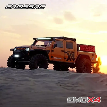 CROSSRC EMO X4 Big Leopard 1/8 4WD RC Rock Crawler Off-Road Rescue RTR
