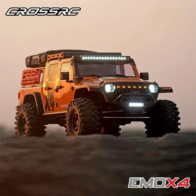 CROSSRC EMO X4 Big Leopard 1/8 4WD RC Rock Crawler Off-Road Rescue RTR