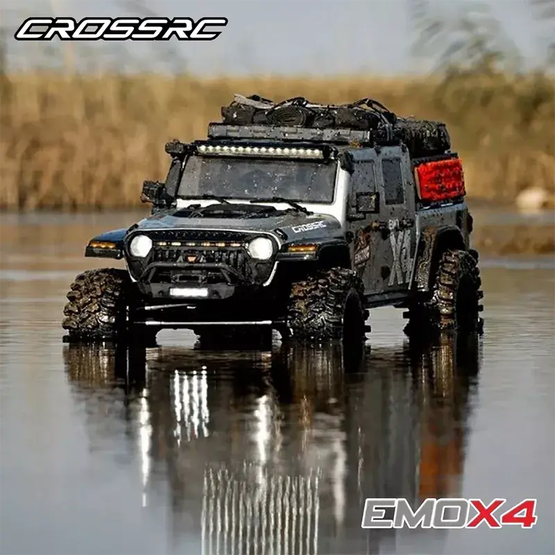 CROSSRC EMO X4 Big Leopard 1/8 4WD RC Rock Crawler Off-Road Rescue RTR