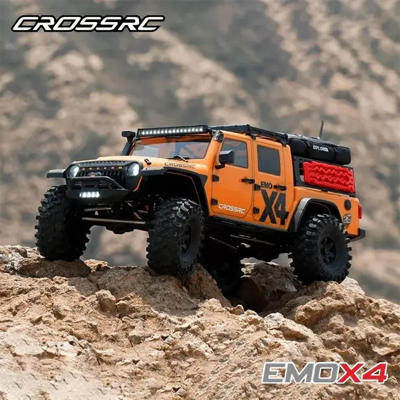 CROSSRC EMO X4 Big Leopard 1/8 4WD RC Rock Crawler Off-Road Rescue RTR