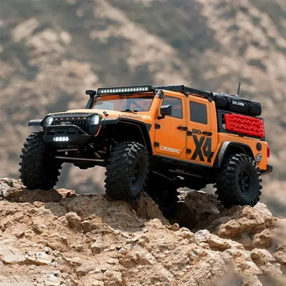 CROSSRC EMO X4 Big Leopard 1/8 4WD RC Rock Crawler Off-Road Rescue RTR