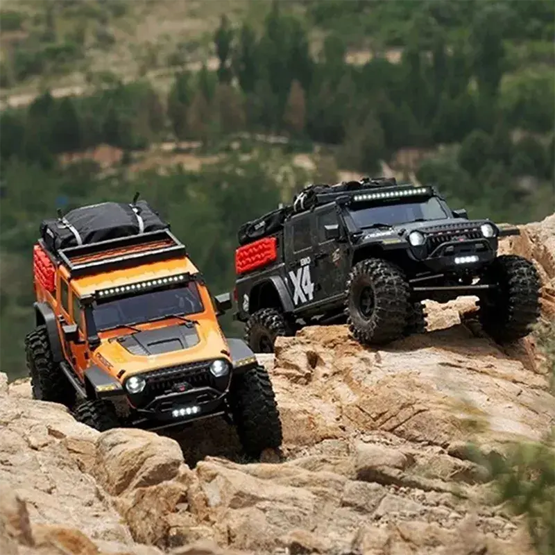CROSSRC EMO X4 Big Leopard 1/8 4WD RC Rock Crawler Off-Road Rescue RTR