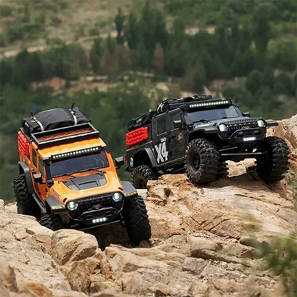 CROSSRC EMO X4 Big Leopard 1/8 4WD RC Rock Crawler Off-Road Rescue RTR