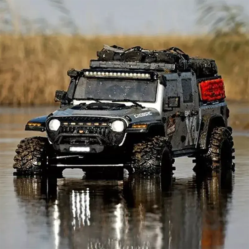 CROSSRC EMO X4 Big Leopard 1/8 4WD RC Rock Crawler Off-Road Rescue RTR