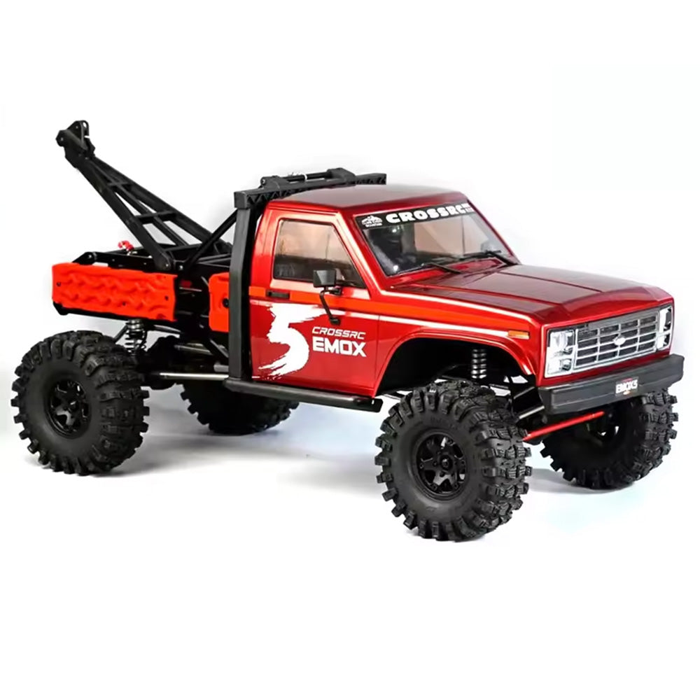 CROSSRC EMO X5 1/8 Scale 4WD Brushless RC Rock Crawler Off-Road Rescue Truck RTR