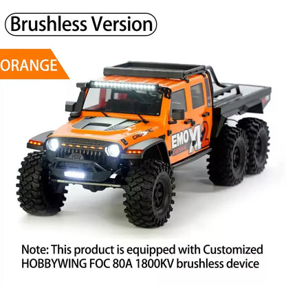 CROSSRC EMO XL2 Big Mustang 1/8 6WD RC Rock Crawler Diff Lock Off-Road RTR