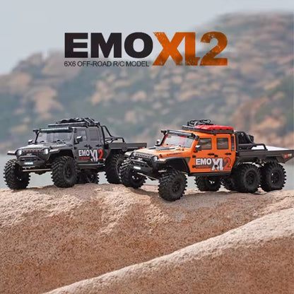 CROSSRC EMO XL2 Big Mustang 1/8 6WD RC Rock Crawler Diff Lock Off-Road RTR