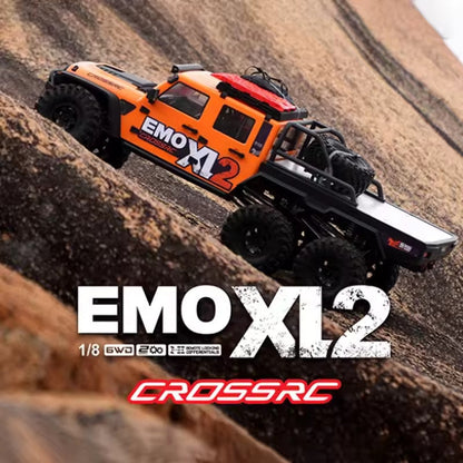 CROSSRC EMO XL2 Big Mustang 1/8 6WD RC Rock Crawler Diff Lock Off-Road RTR