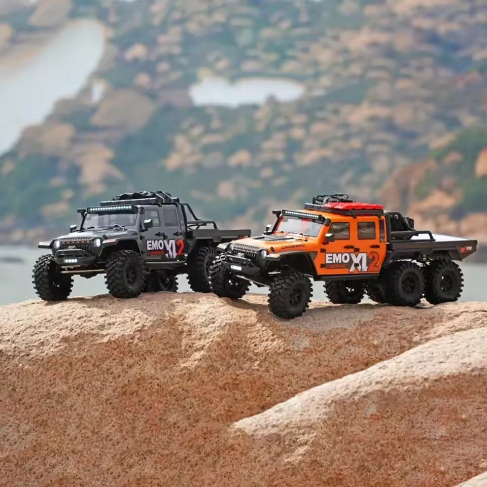 CROSSRC EMO XL2 Big Mustang 1/8 6WD RC Rock Crawler Diff Lock Off-Road RTR