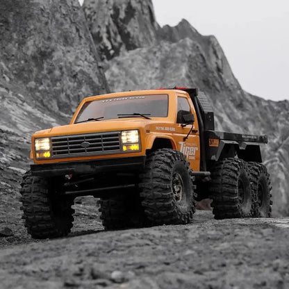 CROSSRC EMO XL Big Bison 1/8 6WD 6x6 RC Rock Crawler Off-Road Electric Truck RTR