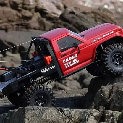 CROSSRC EMO X3 1/8 Scale 4WD Brushless RC Rock Crawler Off-Road Rescue Truck RTR