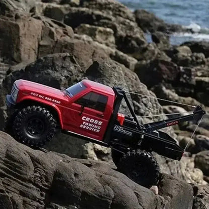 CROSSRC EMO X3 1/8 Scale 4WD Brushless RC Rock Crawler Off-Road Rescue Truck RTR